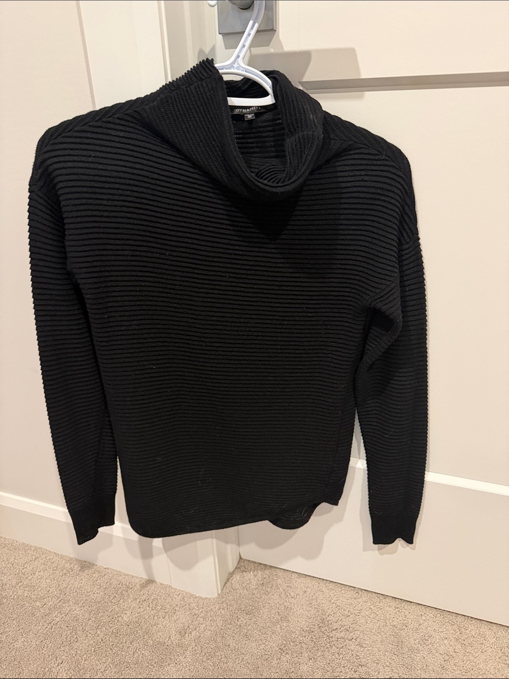 Women’s Dynamite Black Ribbed Turtleneck Sweater